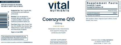 Coenzyme Q10 200mg