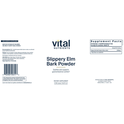 Slippery Elm Bark Powder