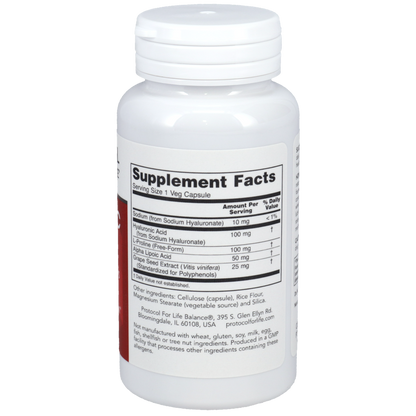 Hyaluronic Acid 100mg with Co-factors