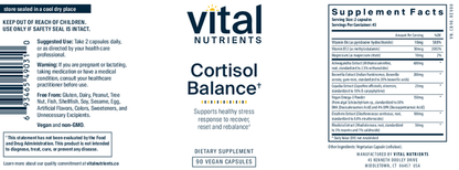 Cortisol Balance
