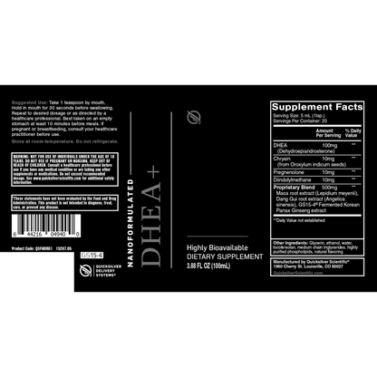 Nanoformulated DHEA+ Female Hormone Tonic