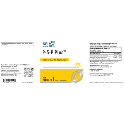 P-5-P Plus™ – Activated Vitamin B6 with Magnesium