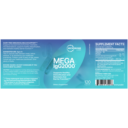 MegaIgG2000™ – Dairy-Free Immunoglobulin for Gut Health