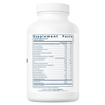 Multi-Nutrients (No Iron or Iodine)