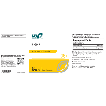 P-5-P – Active Vitamin B6