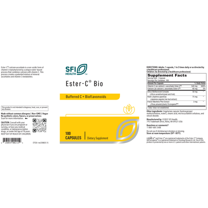Ester-C® Bio – Buffered Vitamin C with Bioflavonoids
