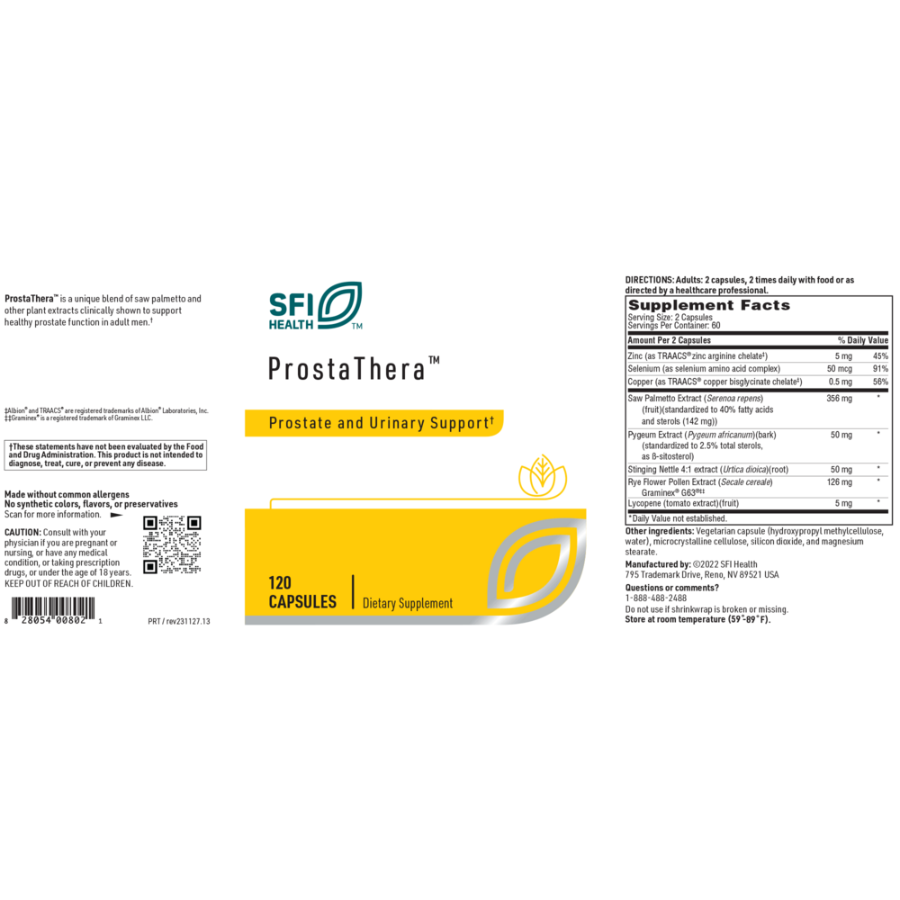 ProstaThera™ – Prostate & Urinary Support