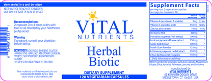 Herbal Biotic (California Only)