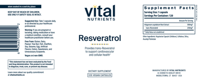 Resveratrol 500mg 60c
