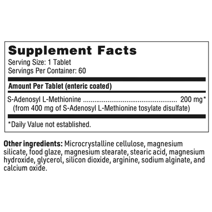 SAMe 200 – Mood, Joint & Liver Support