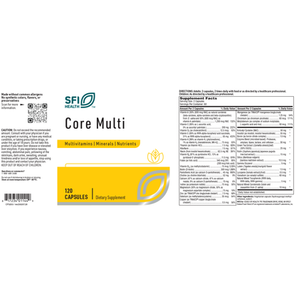 Core Multi – Comprehensive Multivitamin