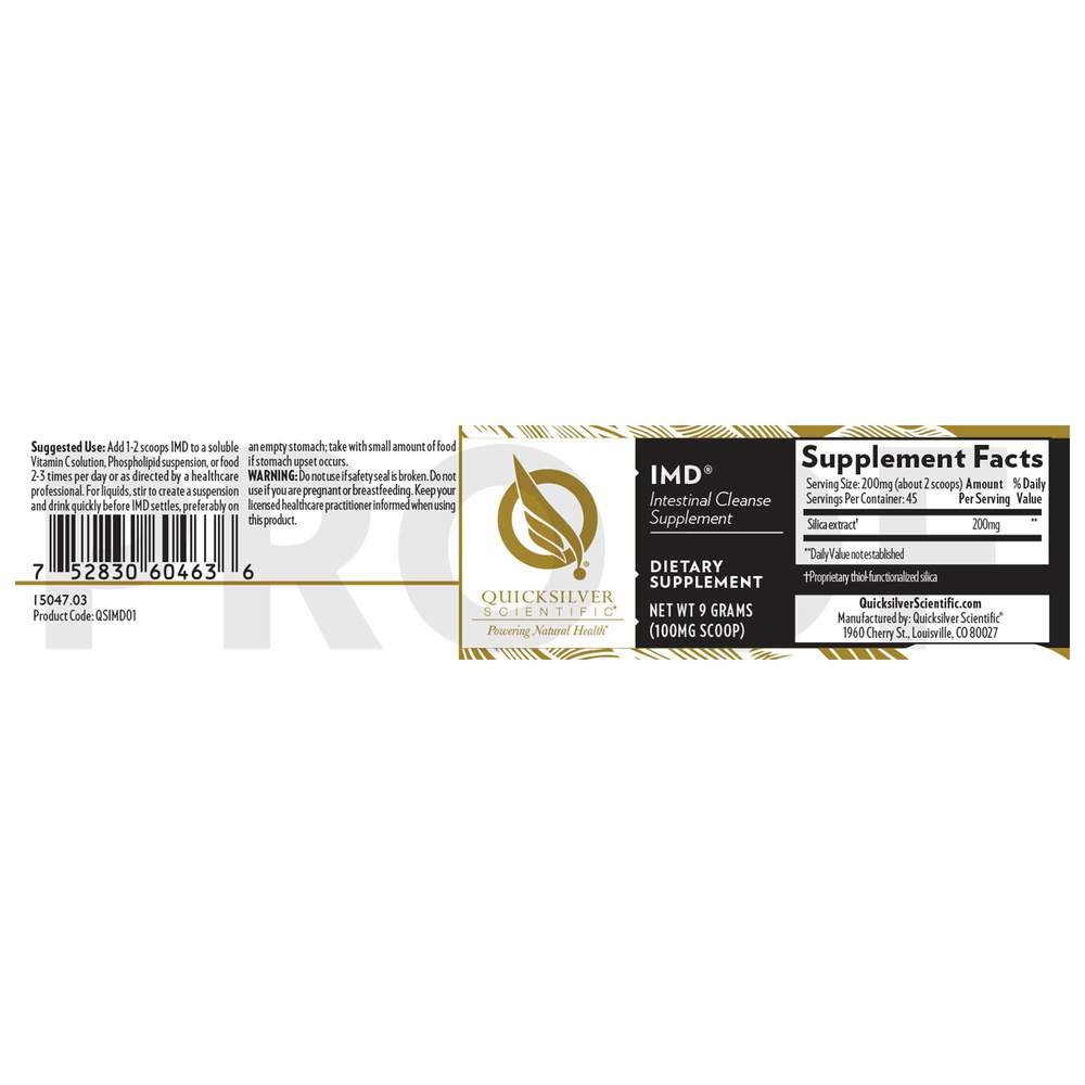 IMD Intestinal Cleanse Supplement