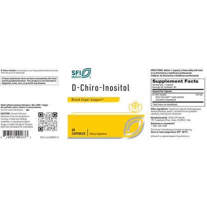 D-Chiro-Inositol – Blood Sugar & Insulin Support