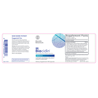 Biocidin® Liquid Capsules – Broad-Spectrum Gut Support