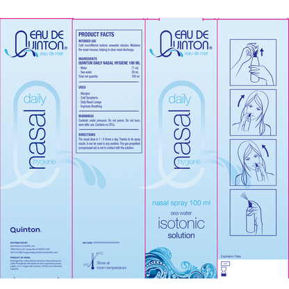 Quinton Daily Nasal Spray - Isotonic