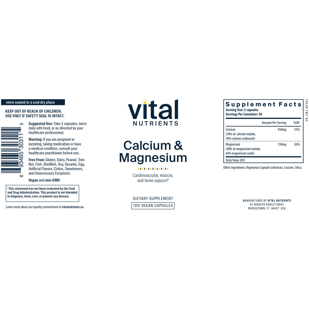 Calcium & Magnesium