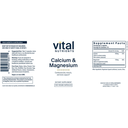 Calcium & Magnesium