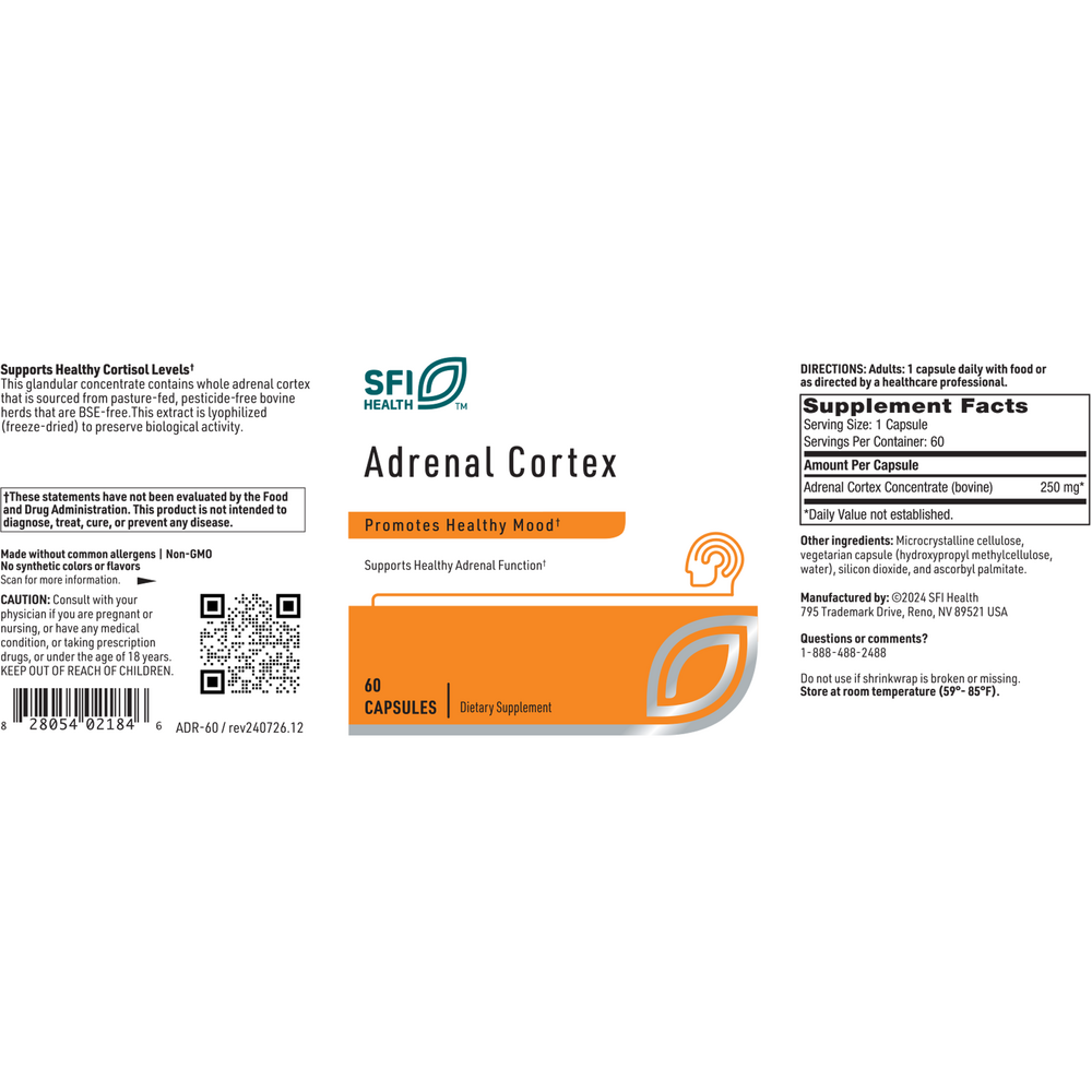 Adrenal Cortex – Adrenal & Cortisol Support