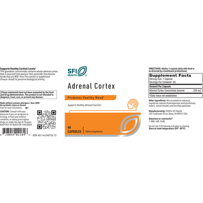 Adrenal Cortex – Adrenal & Cortisol Support