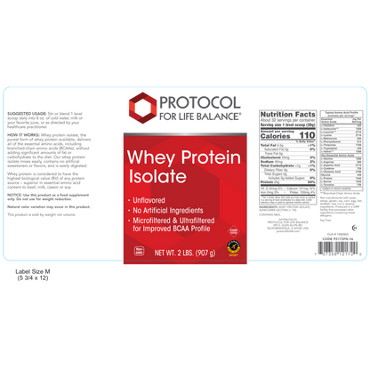 Whey Protein Isolate Pure