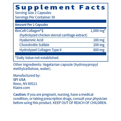 Collagen Type II – Joint & Skin Support