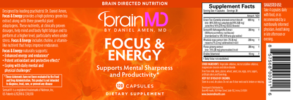 Focus & Energy – Natural Brain Boost Without Caffeine