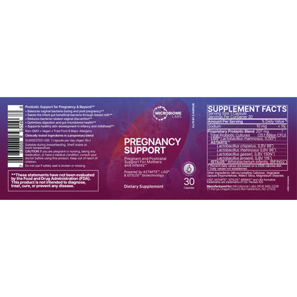 Pregnancy Support™ – Prenatal Probiotic for Mother & Baby