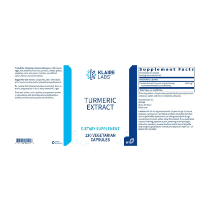 Turmeric Extract – 95% Curcuminoids for Inflammation