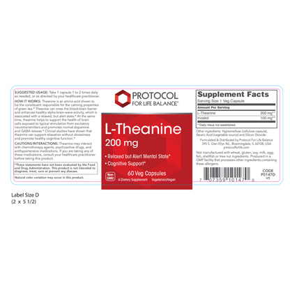 L-Theanine 200mg