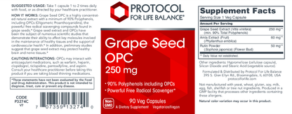 Grape Seed OPC 250mg