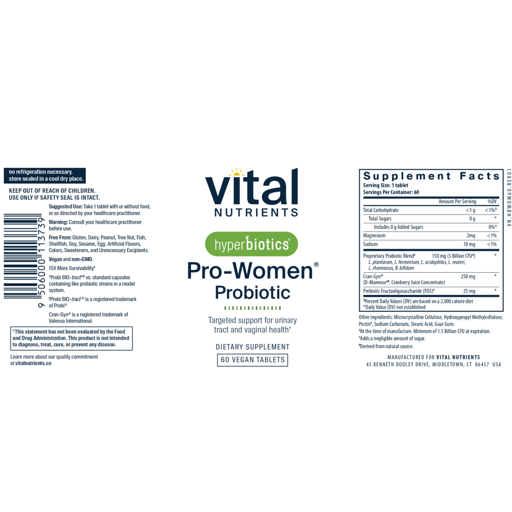 Hyperbiotics Pro-Women Probiotic