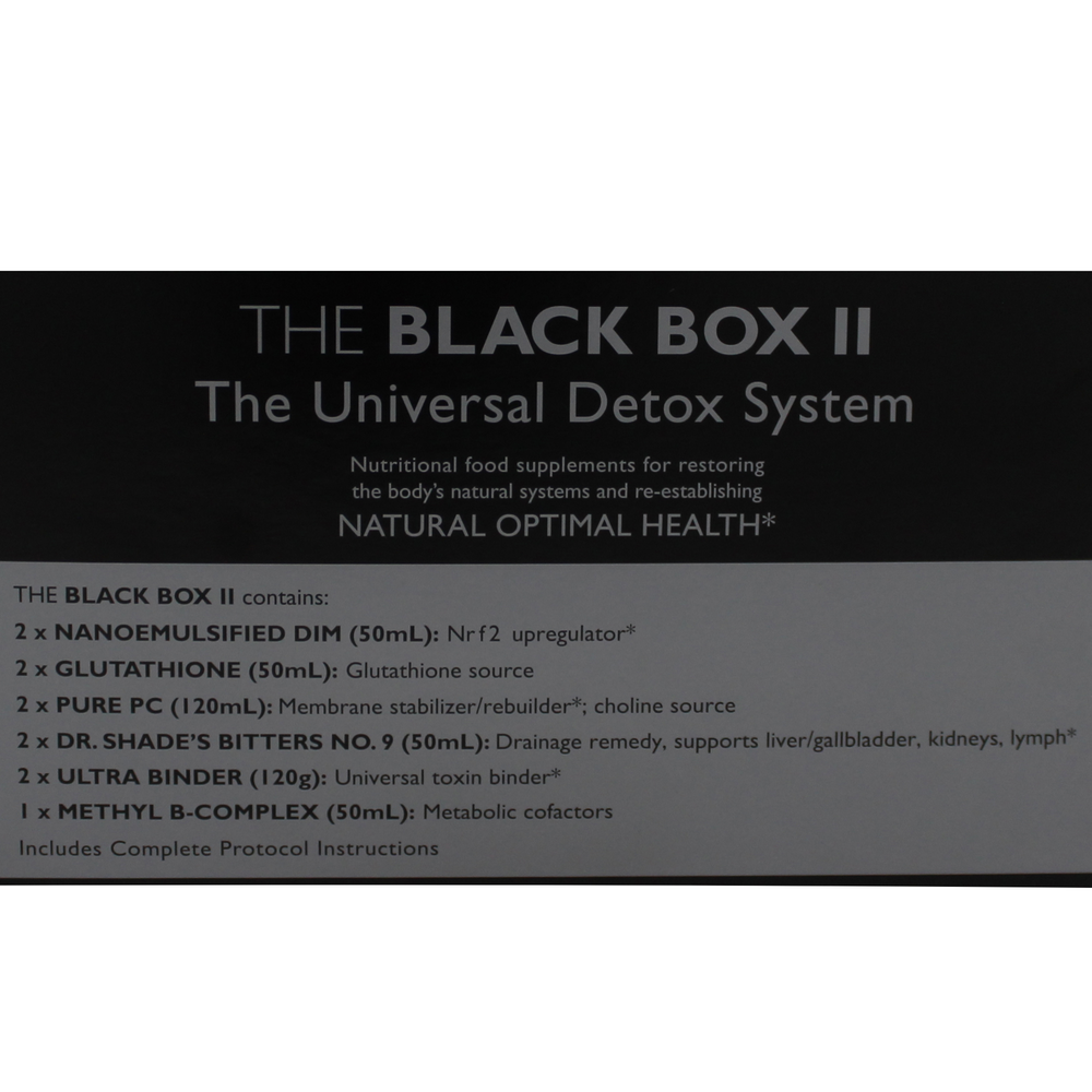 Black Box® II – 4-Week Comprehensive Detox Program