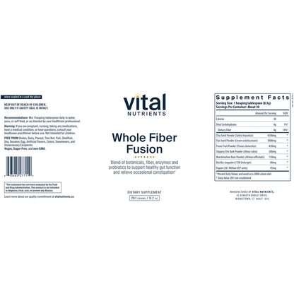 Whole Fiber Fusion