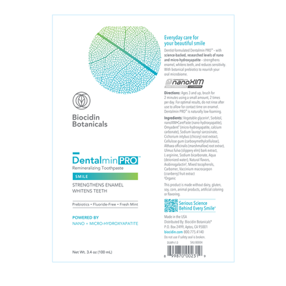 Dentalmin PRO™ – Remineralizing Toothpaste (3.4 oz)