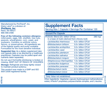 Ther-Biotic® Complete – 25 Billion CFU Probiotic
