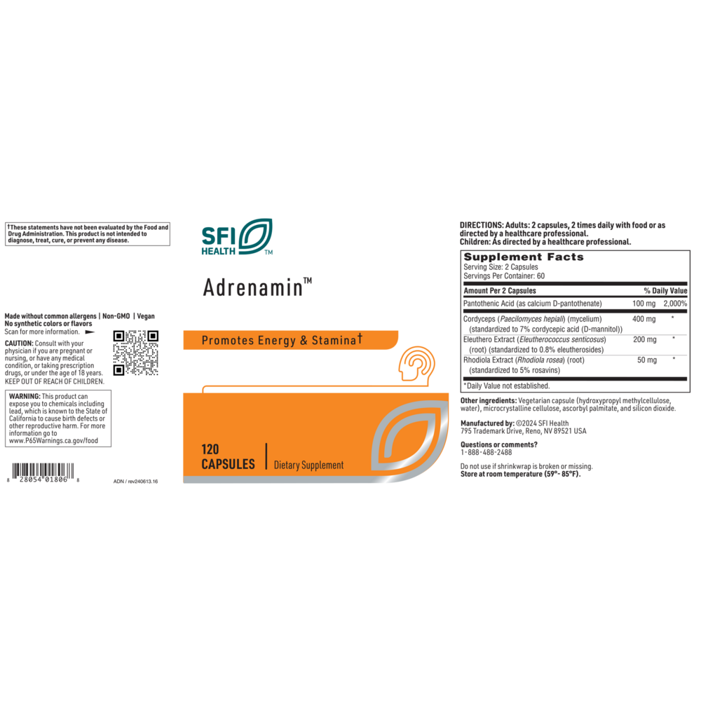Adrenamin™ – Adaptogenic Energy Support