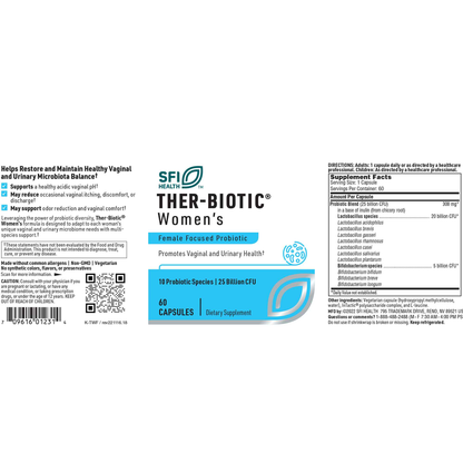 Ther-Biotic® Women’s – Vaginal & Gut Probiotic