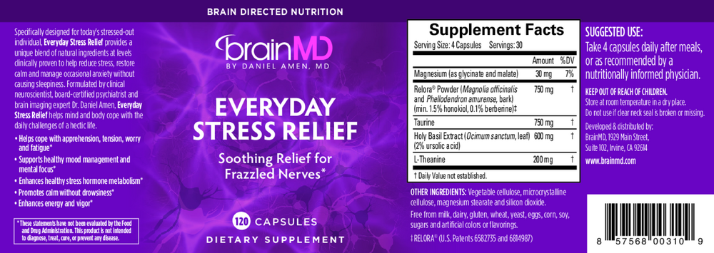 Everyday Stress Relief – Natural Stress Support