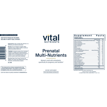 PreNatal Multi-Nutrients