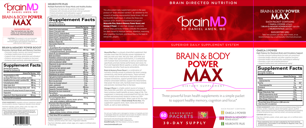 Brain & Body Power MAX – 3-in-1 Brain & Wellness Pack