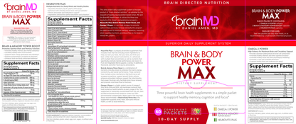 Brain & Body Power MAX – 3-in-1 Brain & Wellness Pack