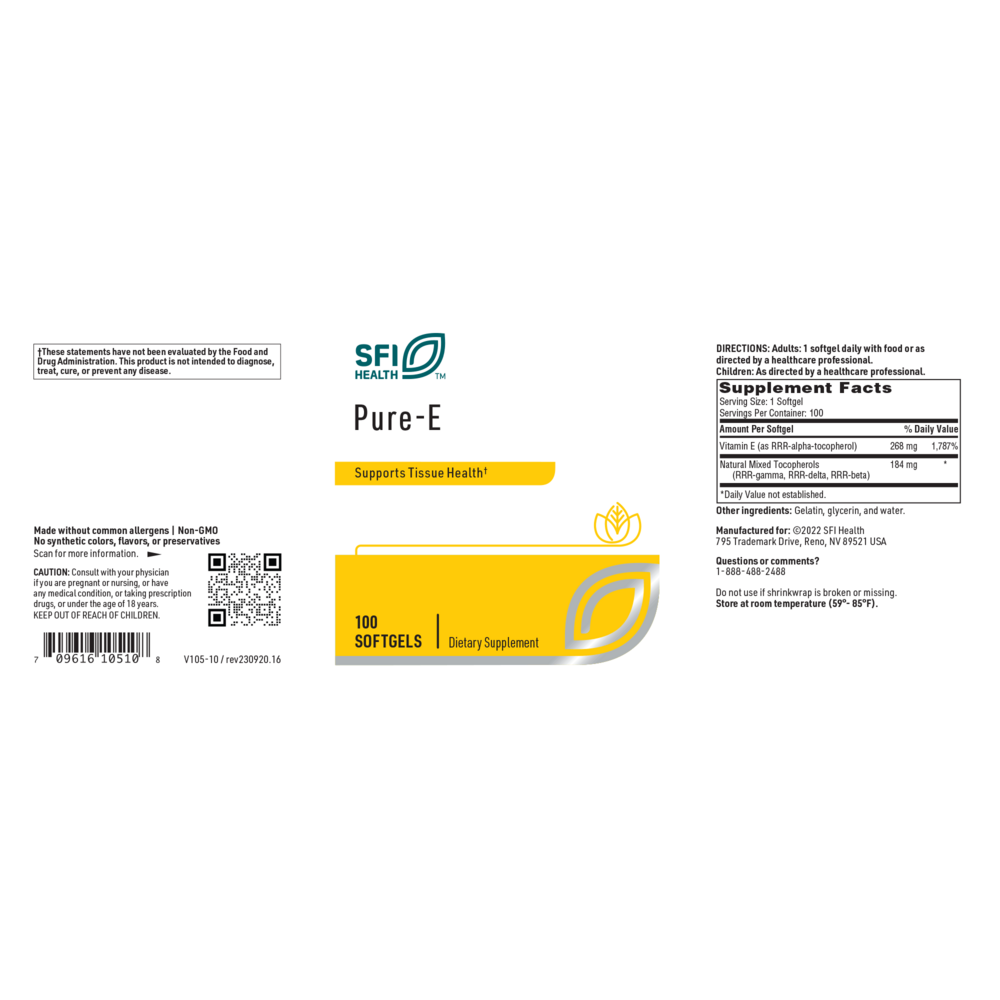 Pure-E – Natural Vitamin E Antioxidant