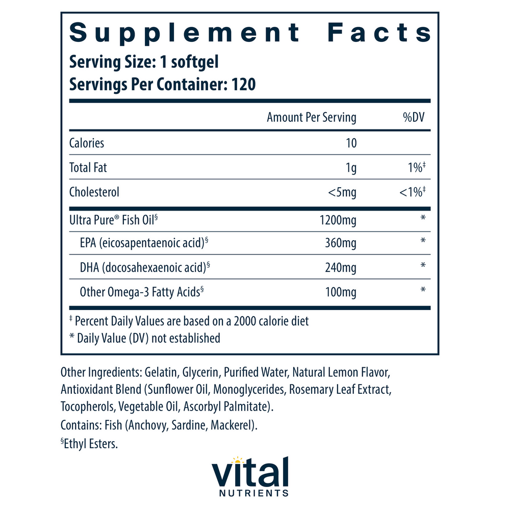 Ultra Pure Fish Oil 700