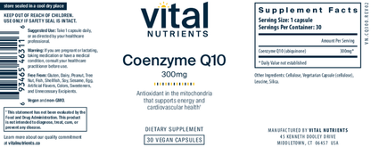 CoEnzyme Q10 300mg