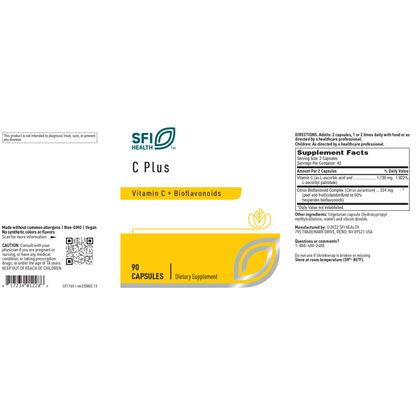 C Plus – Advanced Vitamin C + Bioflavonoids Immune Support
