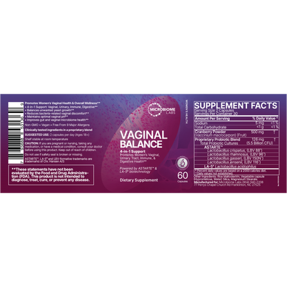 Vaginal Balance™ – Probiotic Supplement for Women’s Health
