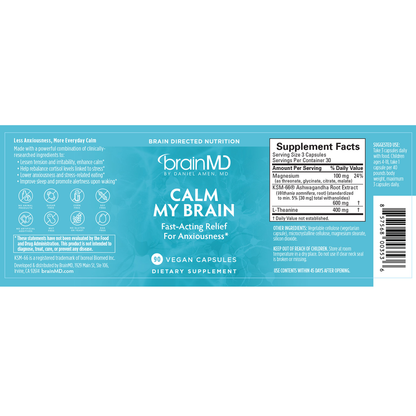 Calm My Brain – Fast-Acting Stress Relief