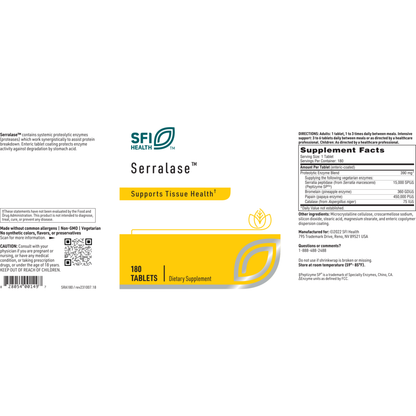 Serralase™ – Proteolytic Enzyme Support