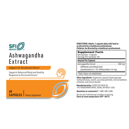 Ashwagandha Extract – Stress & Mood Support