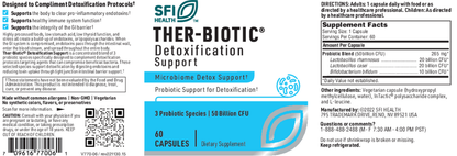 Ther-Biotic® Detoxification Support – Targeted Probiotic for Detox
